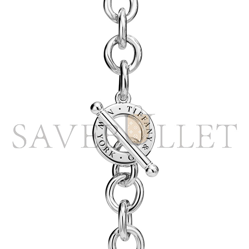 TIFFANY FULL HEART TOGGLE NECKLACE IN STERLING SILVER 73333342